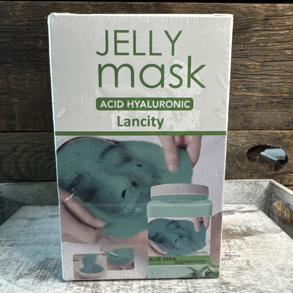 Lancity Jelly Mask Hyaluronic Aloe Vera 650g Whitening | MSRP = $59
